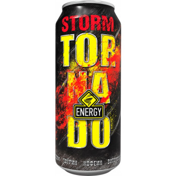 Энергетический напиток Tornado Energy Storm 0,45л