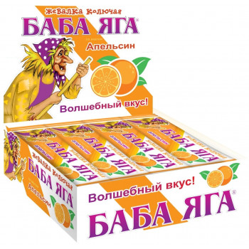Конфета Баба Яга вкус Апельсин, 528г