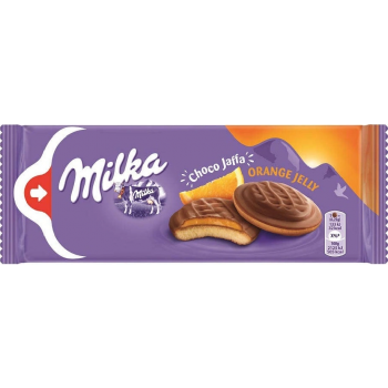 Милка печенье 147г. ChocoJaffa Orange В шоколад глазури с апельсиновым желе