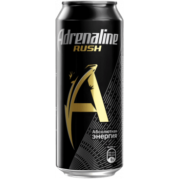 Энергетический напиток Adrenaline Rush, 0.449 л