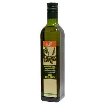 Масло оливковое Extra Virgin ст/б 12х500мл (ALSTA)