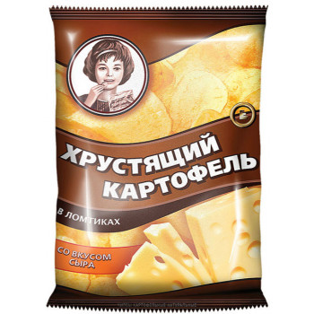 Чипсы картофельные сыр Хрустящий картофель 160 г