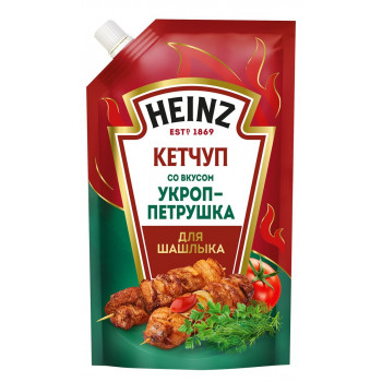 Кетчуп Heinz Укроп-Петрушка для шашлыка, 320г