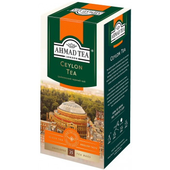Чай черный Ahmad Tea в конвертах Цейлонский, 25 х 2 г
