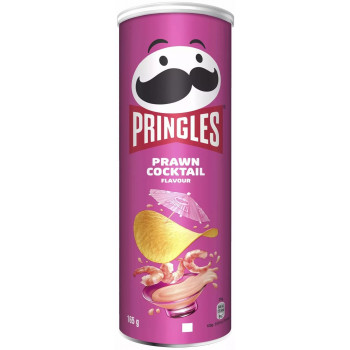 Чипсы картофельные Pringles Креветочный коктейль, 165г