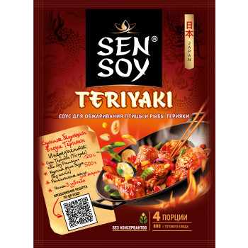 Соус для приготовления Терияки Sen Soy, 120г