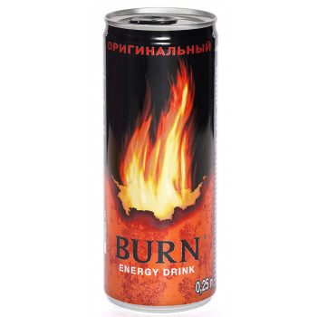 Энергетический напиток Burn Original, 0.25 л