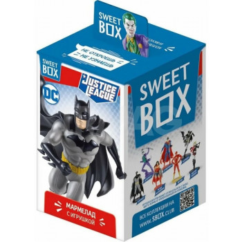 Мармелад с игрушкой Sweet Box Лига Справедливости, 10 г