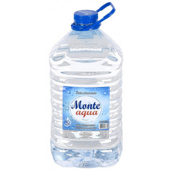 Вода питьевая Монте Аква 5л