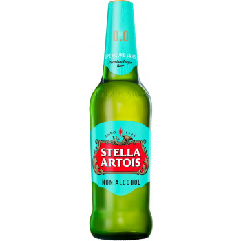 Пиво безалкогольное Stella Artois 0.5%, 0.44л Стекло