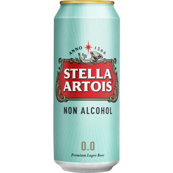 Пиво безалкогольное Stella Artois 0.5%, 0.45л Ж/Б