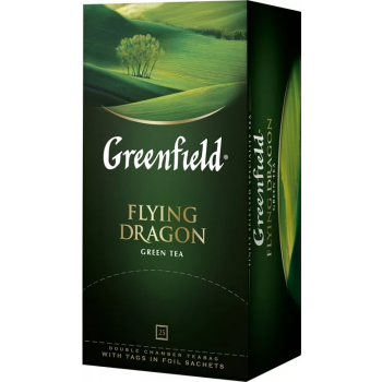 Чай зеленый Greenfield Flying Dragon, 25 х 2 г