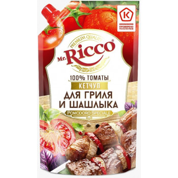 Кетчуп Mr.Ricco Pomodoro Speciale Для гриля и шашлыка, 350мл