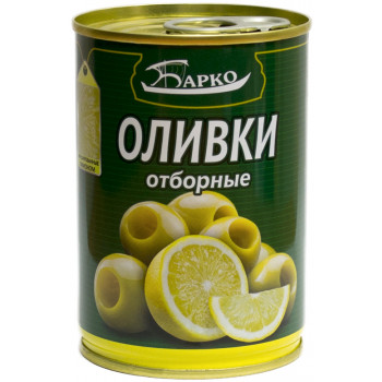 Оливки с Лимоном 280гр (БАРКО)