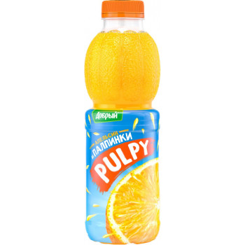 Напиток сокосодержащий Pulpy Апельсин 0.45 л