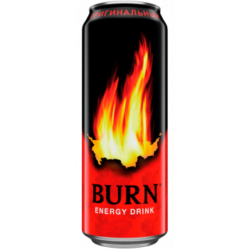 Энергетический напиток Burn Original, 0.449 л