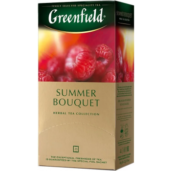 Чайный напиток Greenfield Summer Bouquet Летний букет, 25 х 2 г
