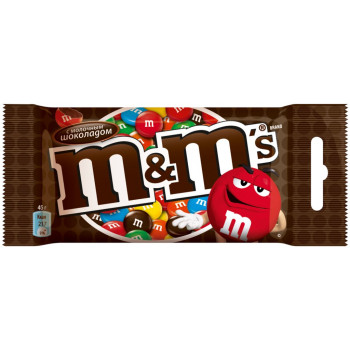 Драже M&M's с шоколадом, 45 г