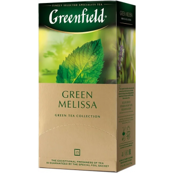 Чай Greenfield зеленый Green Melissa 25п*1,5г