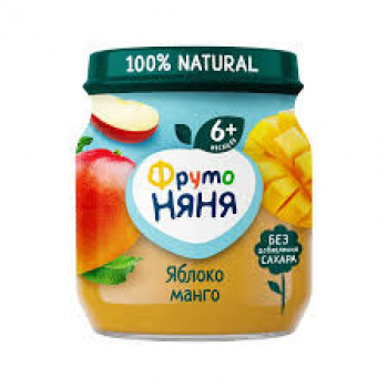 ФрутоНяня Пюре 100г. Яблоко-Манго