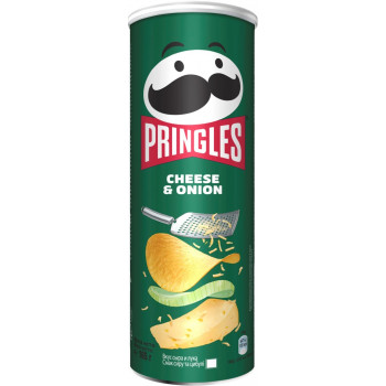 Чипсы картофельные Pringles Сыр-Лук, 165г