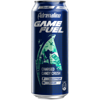 Энергетический напиток Adrenaline Rush Game Fuel, 0.449л