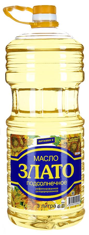 Растительное масло злато