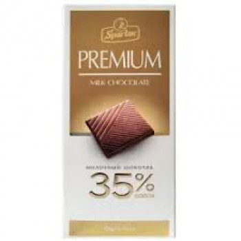 Спартак шоколад 75гр Крафт Молочный 35% какао