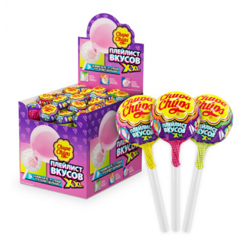 Карамель Chupa Chups Плейлист вкусов XXL, 29г.