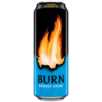 Энергетический напиток Burn Манго, 0.449л