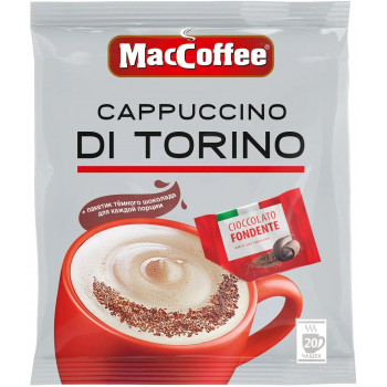 Кофе МасСoffee Cappuccino Di Torino 3в1, 20 пакетиков