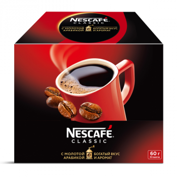 Кофе в пакетике Nescafe Сlassic, 2 г