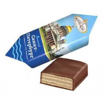 Весовые конфеты  глазированные на шоколадной основе "Великий Санкт-Петербур"  1кг