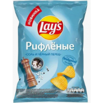 Лейс 70г.  Соль и Черный перец