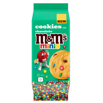 Печенье M&M's minis cookies 180г