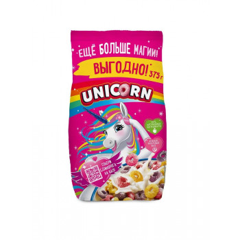 Готовые завтраки Радужные Колечки "Unicorn" 375 г