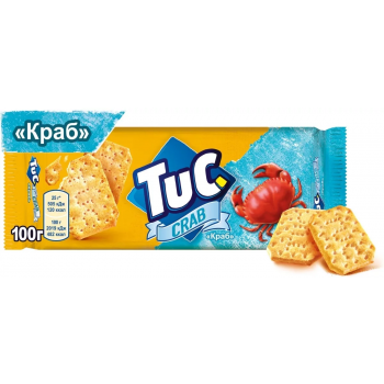 Тук крекер 100г. Краб