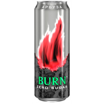 Энергетический напиток Burn Zero Арбуз, 0.449л