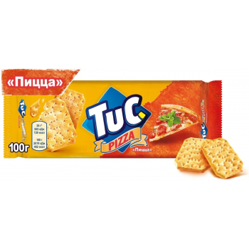 Крекер со вкусом пиццы Tuc 100 г