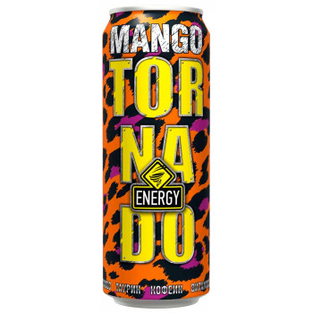 Энергетический напиток Tornado Energy Mango Манго 0,45л