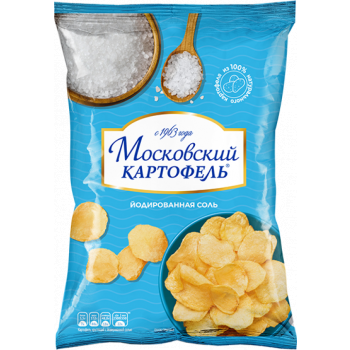 Московский Картофель 120г. Соль