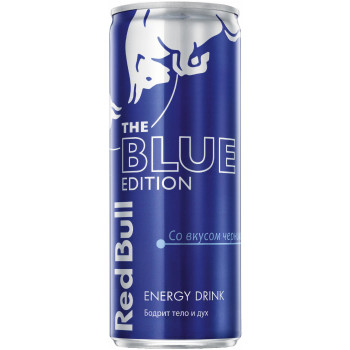 Энергетический напиток Red Bull Blue Edition Черника, 0.25л 
