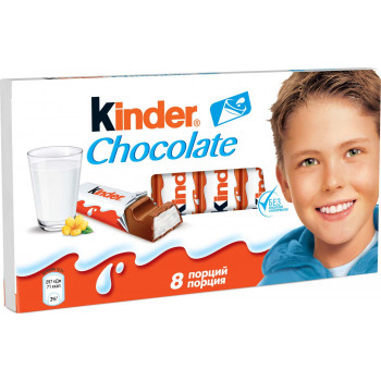 Шоколад Kinder Chocolate молочный с молочной начинкой 100г