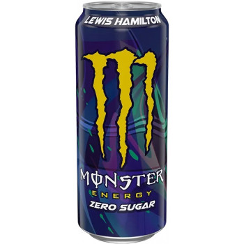 Энергетический напиток Monster Lewis Hamilton Zero, 0.5л