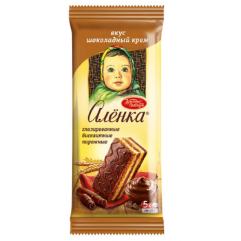 Аленка 150г. Бисквит Шоколадный Крем