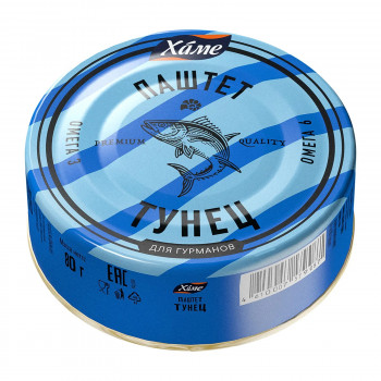 Паштет с Тунцом 80гр (ХАМЕ)