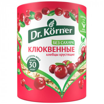Хлебцы Dr.Korner злаковые 100г Клюква