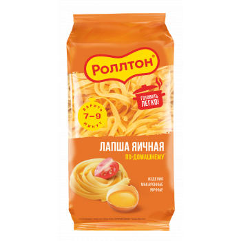 Роллтон Лапша яичная по-домашнему  400г.