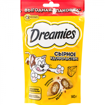 Лакомство д/кошек (Dreamies) Сырное Удовольствие 140г
